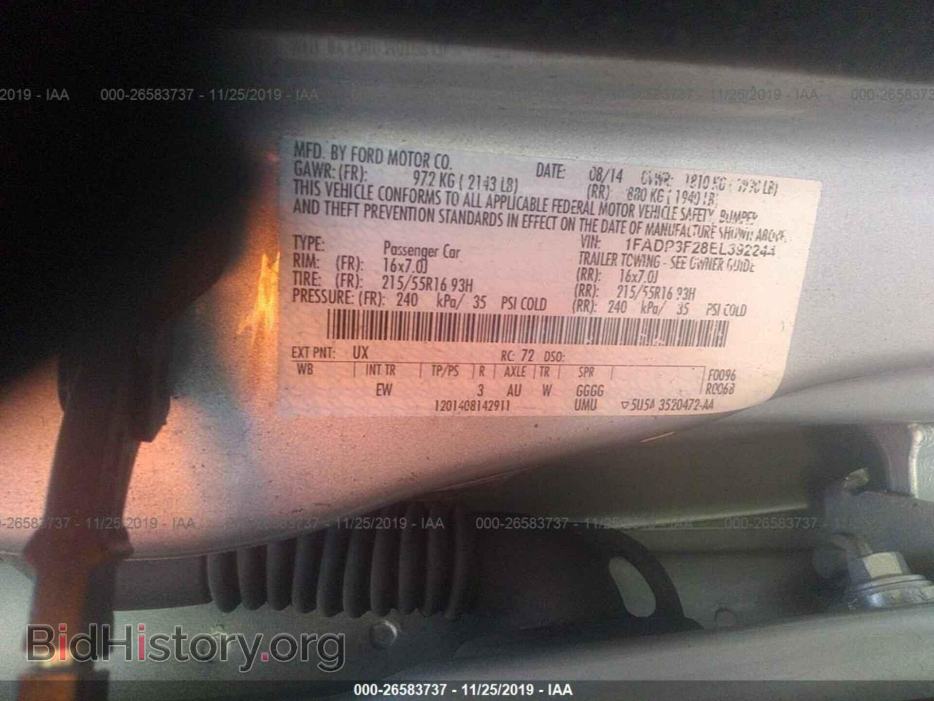 2014 Ford Focus - VIN: 1FADP3F28EL392244 - Photo 9