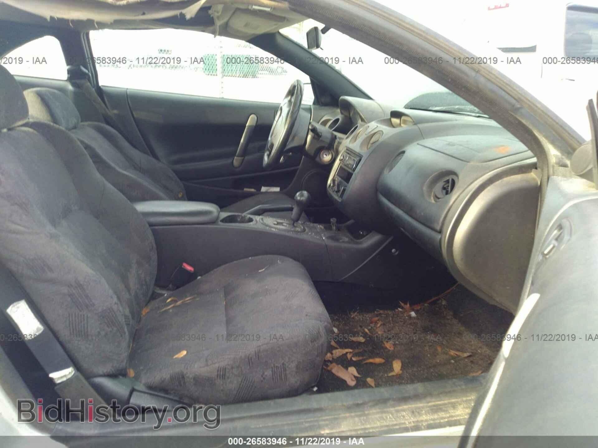 2001 MITSUBISHI ECLIPSE - VIN: 4A3AC44G51E219774 - Фото 5