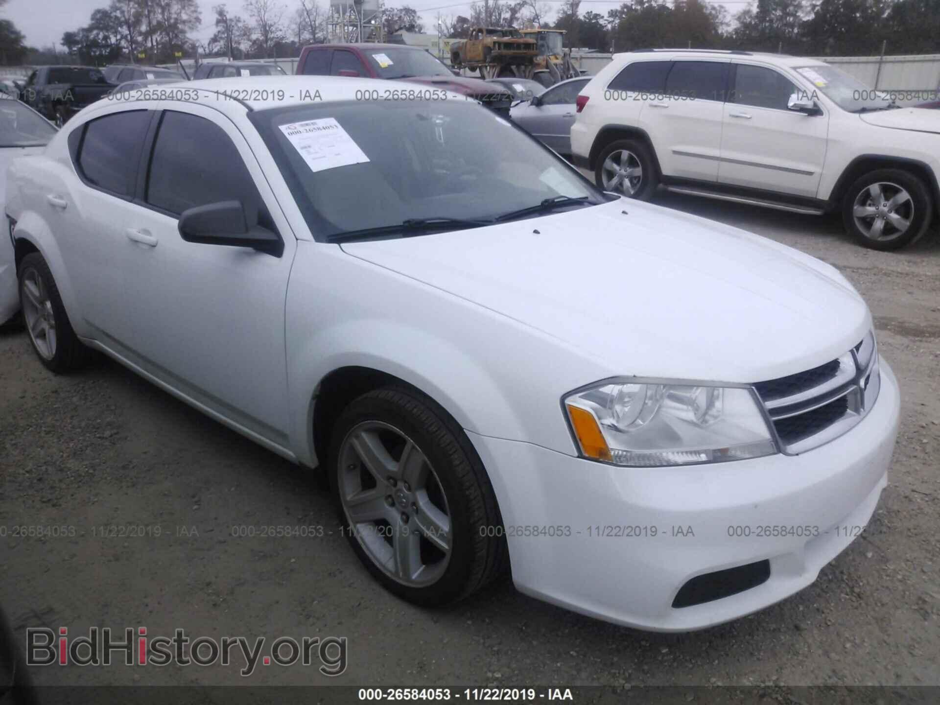 Фотография 1C3CDZAB6DN657484 - DODGE AVENGER 2013