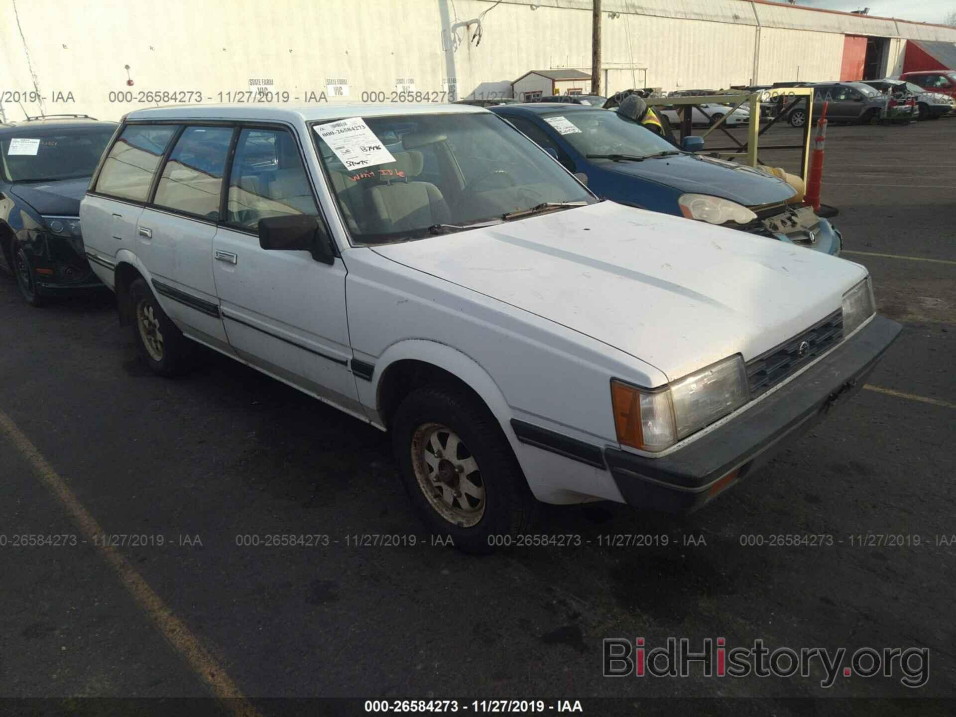 Photo 0JF2AN53B4FE45134 - SUBARU GL 1985