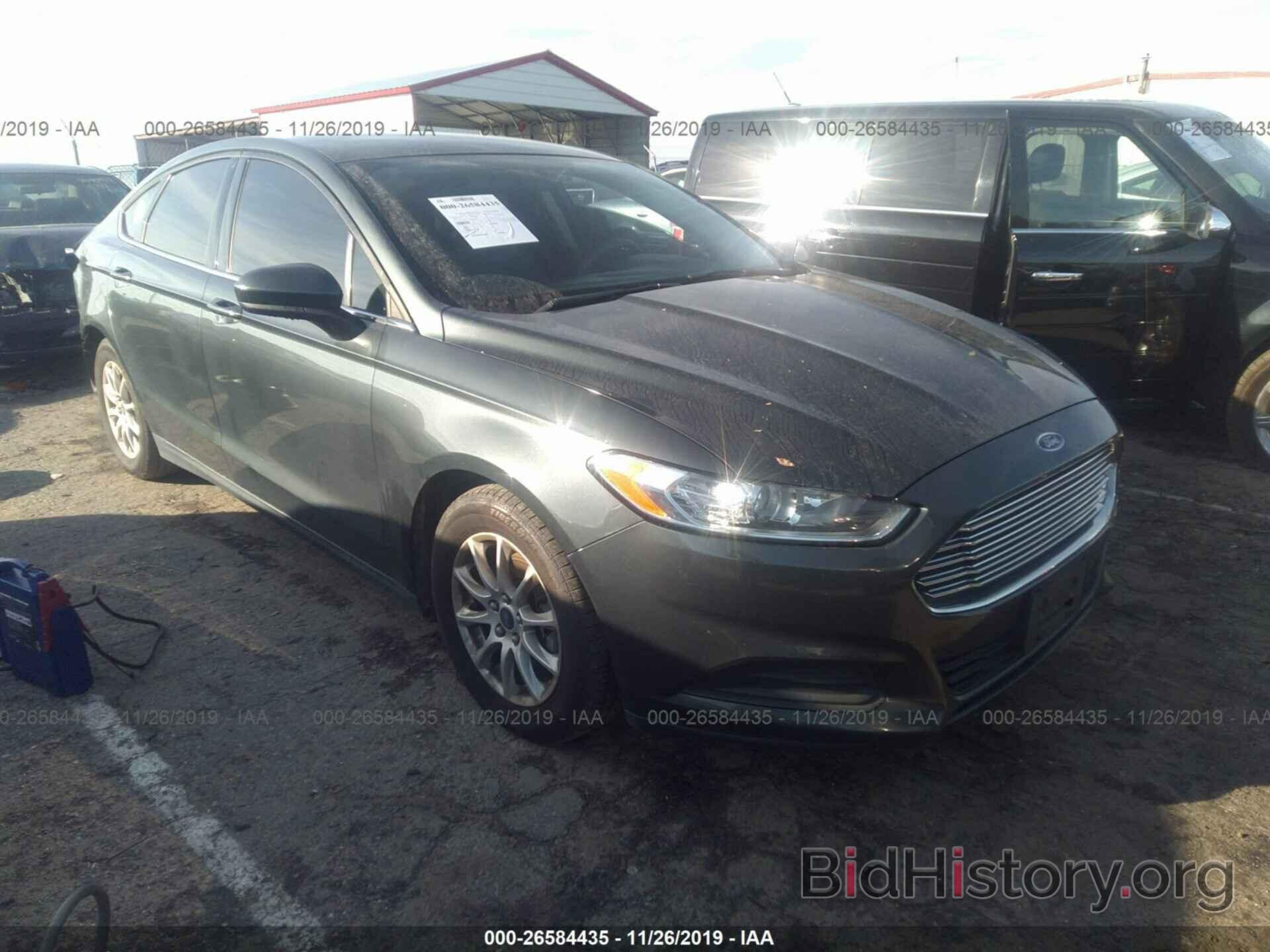 Photo 3FA6P0G7XFR218664 - FORD FUSION 2015