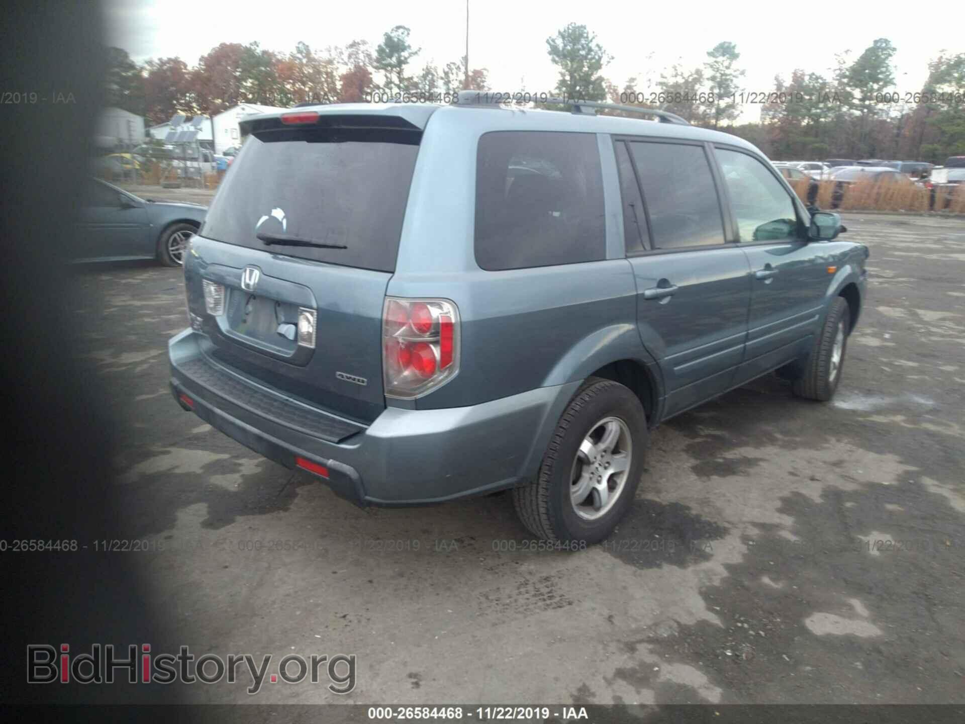 2006 HONDA PILOT - VIN: 2HKYF18796H526986 - Фото 4
