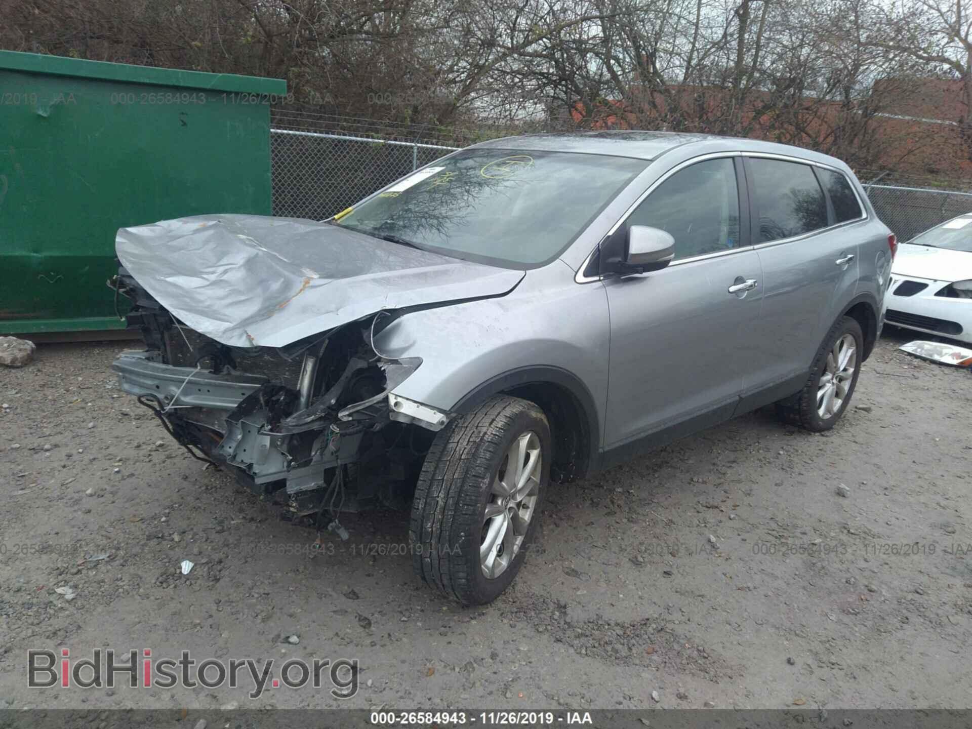 2013 MAZDA CX-9 - VIN: JM3TB3DA1D0401162 - Фото 2