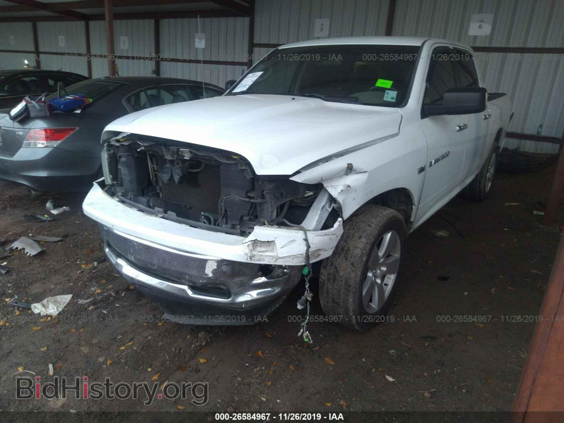 2012 DODGE RAM 1500 - VIN: 1C6RD6LT3CS108987 - Фото 2