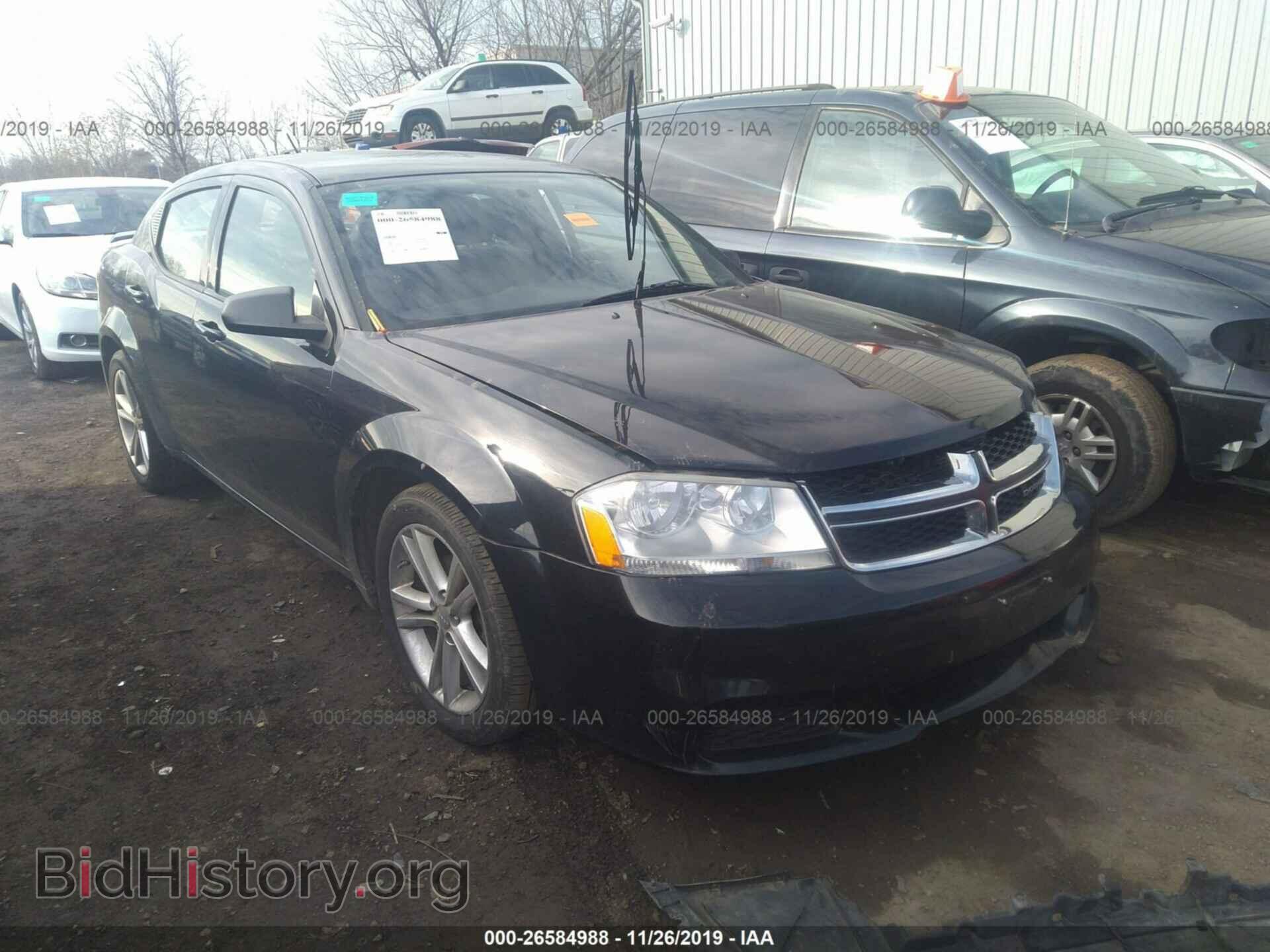 Фотография 1C3CDZAG4CN315073 - DODGE AVENGER 2012