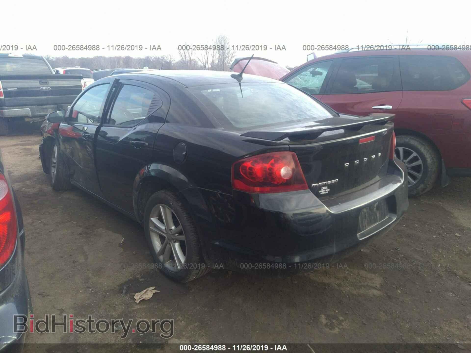 2012 DODGE AVENGER - VIN: 1C3CDZAG4CN315073 - Photo 3