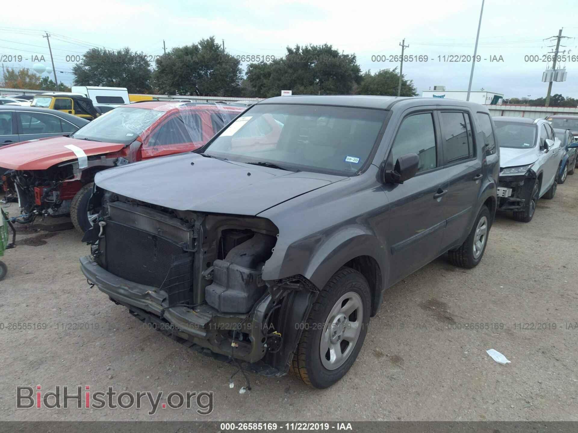 2012 HONDA PILOT - VIN: 5FNYF3H21CB005304 - Photo 2