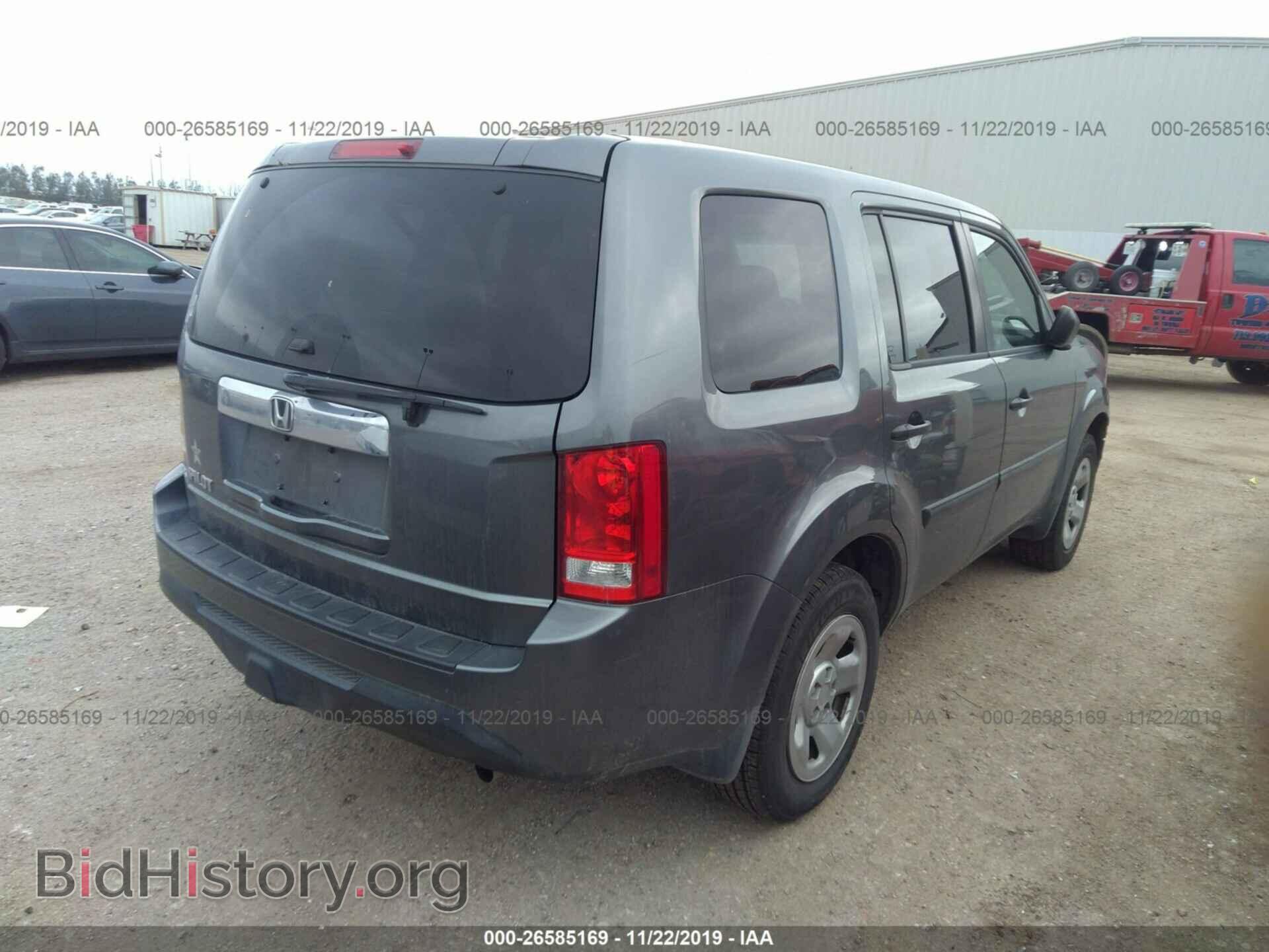 2012 HONDA PILOT - VIN: 5FNYF3H21CB005304 - Photo 4