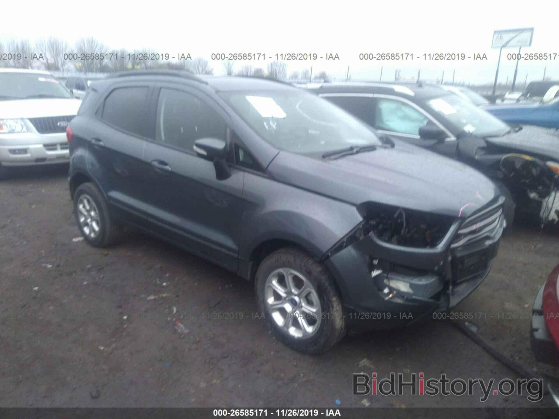 Photo MAJ6S3GL5KC271326 - FORD ECOSPORT 2019