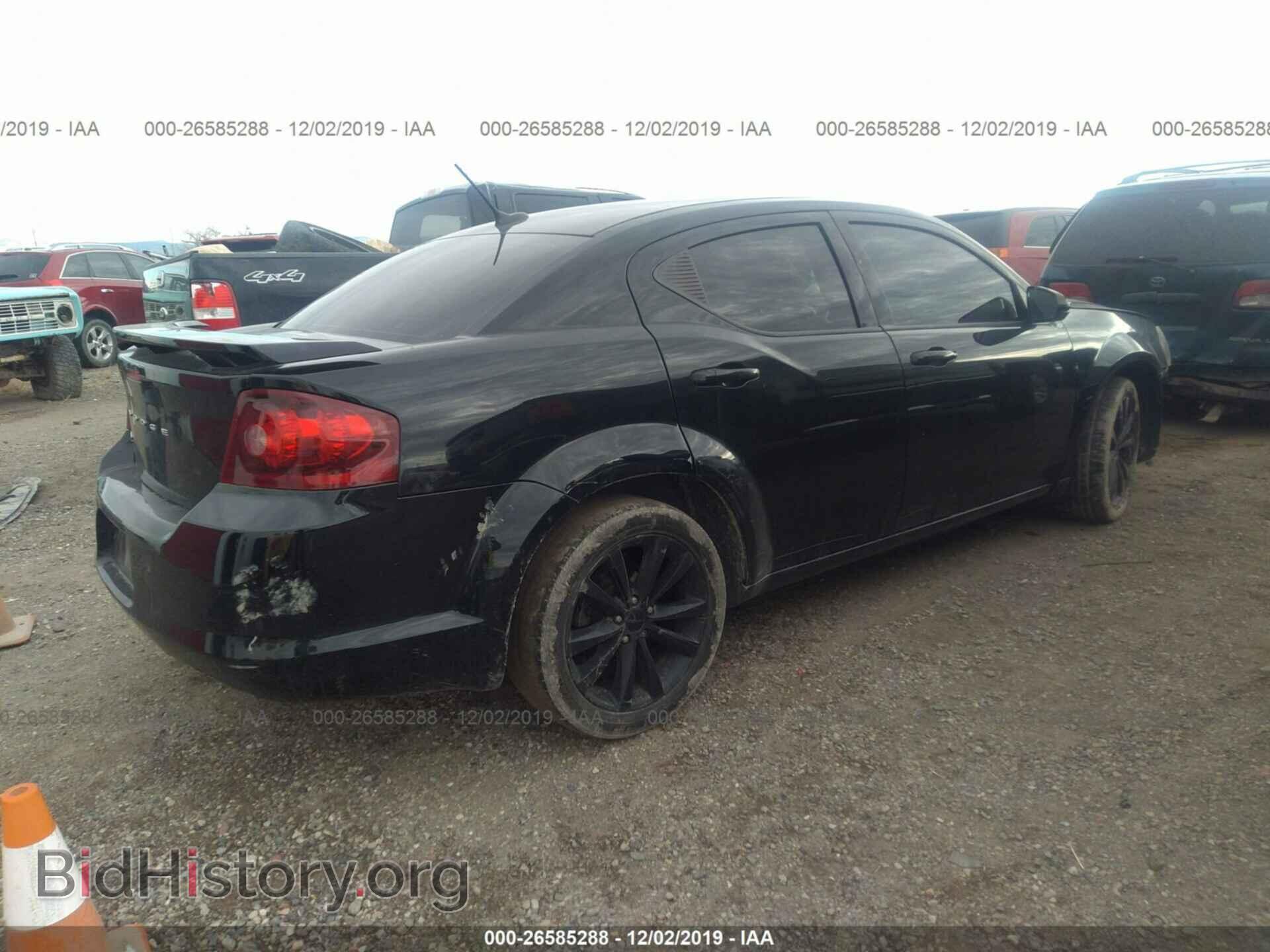2013 DODGE AVENGER - VIN: 1C3CDZCG7DN620288 - Фото 4