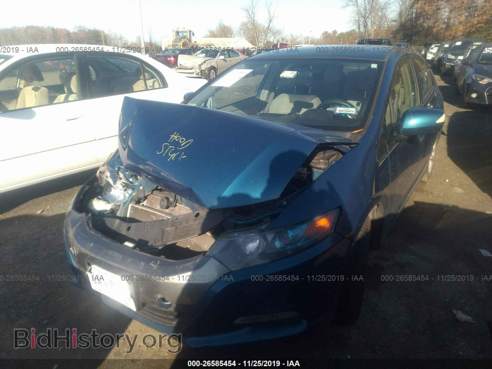 2011 HONDA INSIGHT - VIN: JHMZE2H70BS008997 - Фото 2