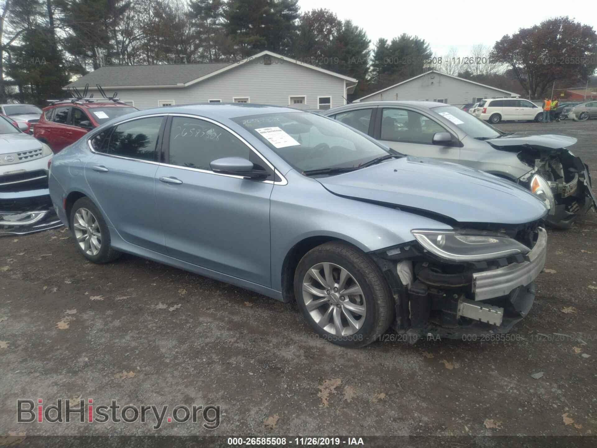 Фотография 1C3CCCCB5FN735446 - CHRYSLER 200 2015