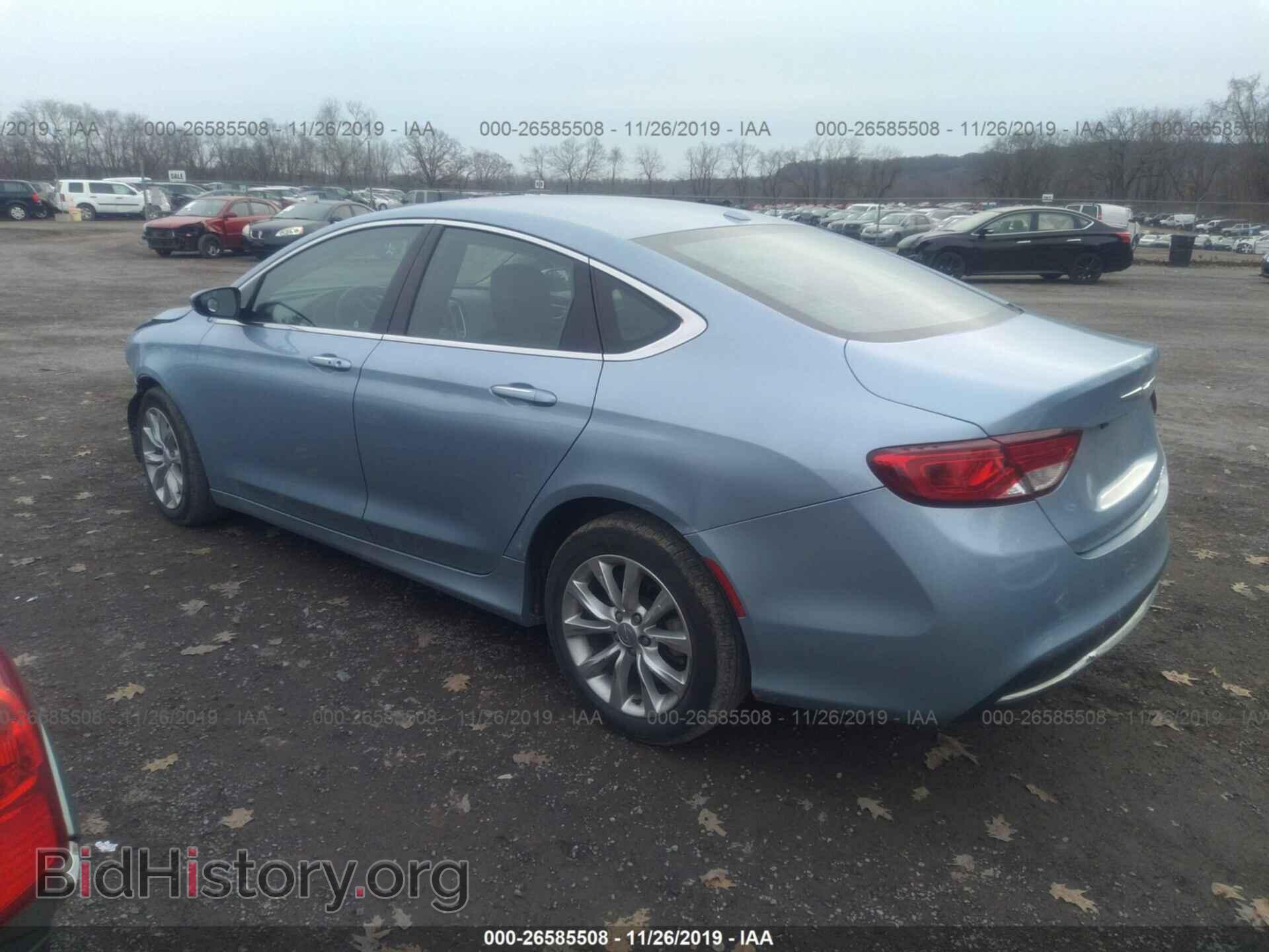 2015 CHRYSLER 200 - VIN: 1C3CCCCB5FN735446 - Фото 3