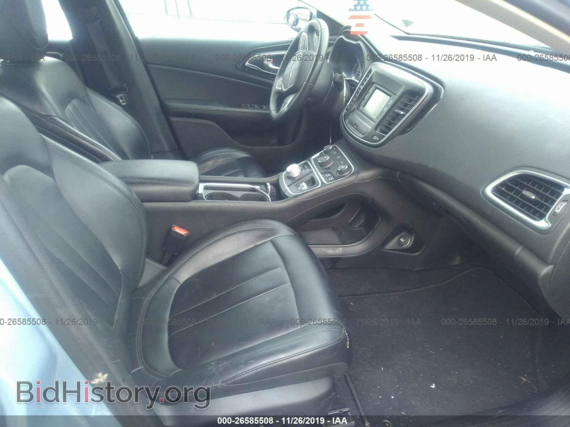 2015 CHRYSLER 200 - VIN: 1C3CCCCB5FN735446 - Фото 5