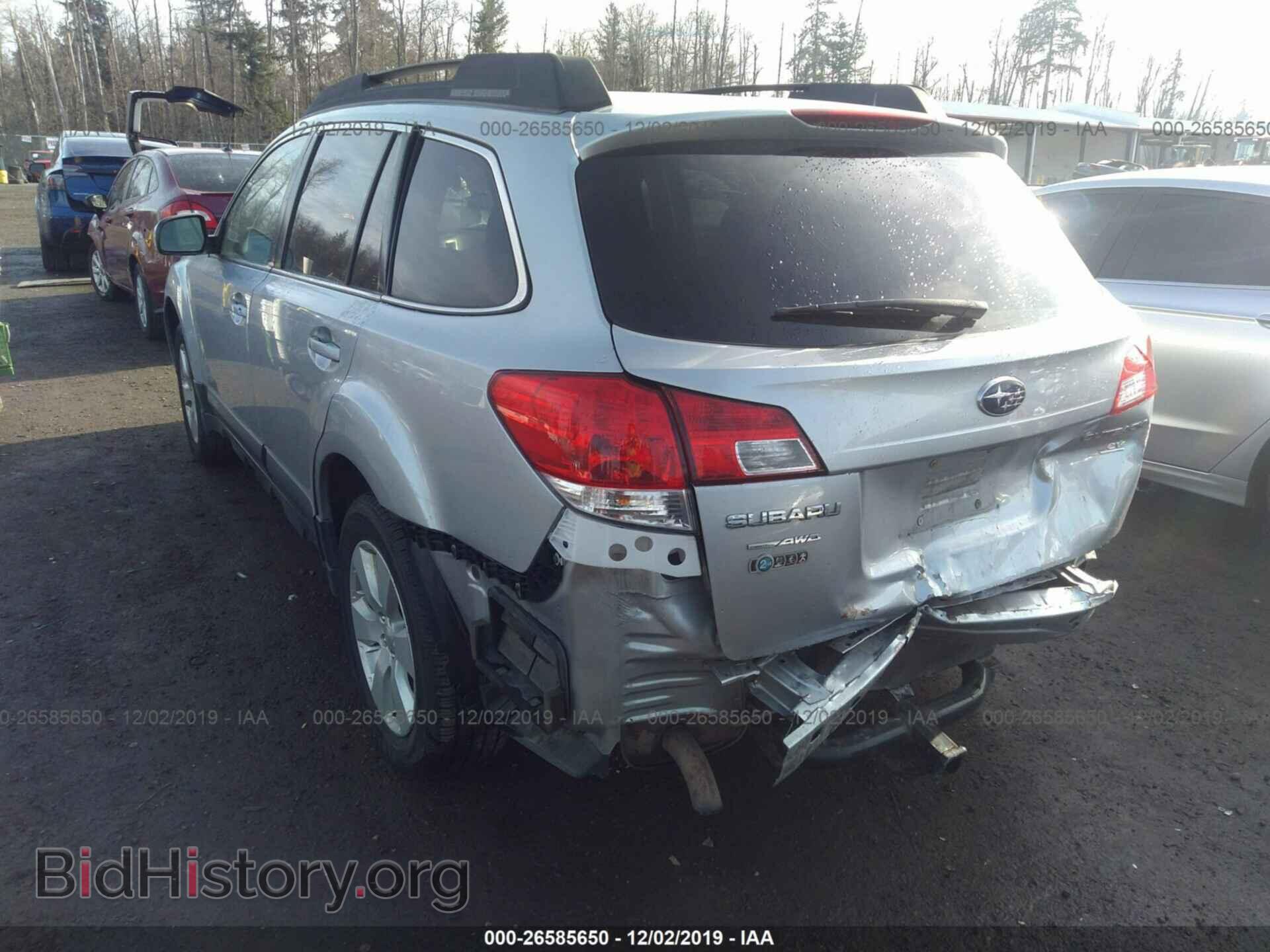 2012 SUBARU OUTBACK - VIN: 4S4BRBCC9C3245183 - Фото 3