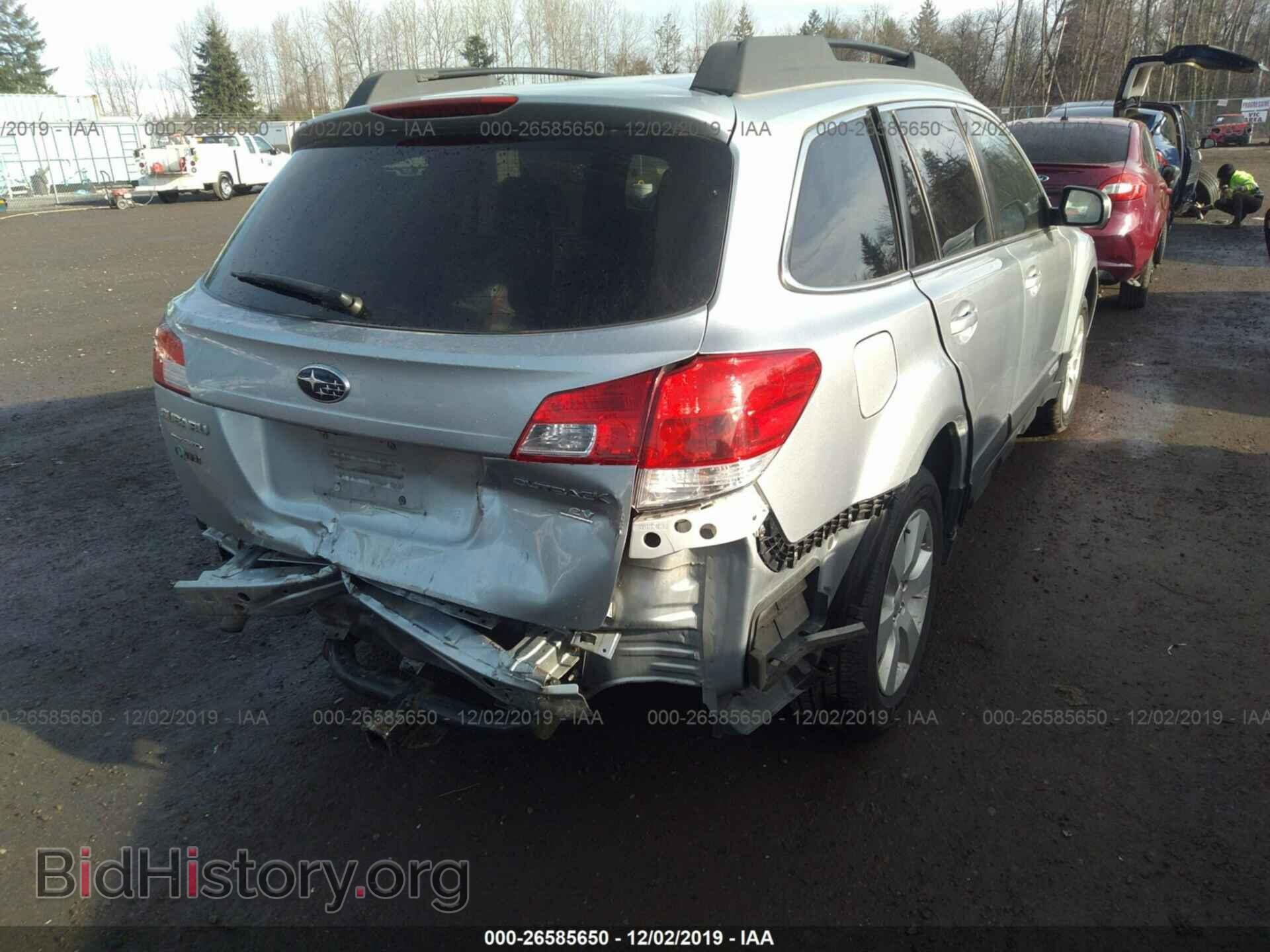 2012 SUBARU OUTBACK - VIN: 4S4BRBCC9C3245183 - Фото 4