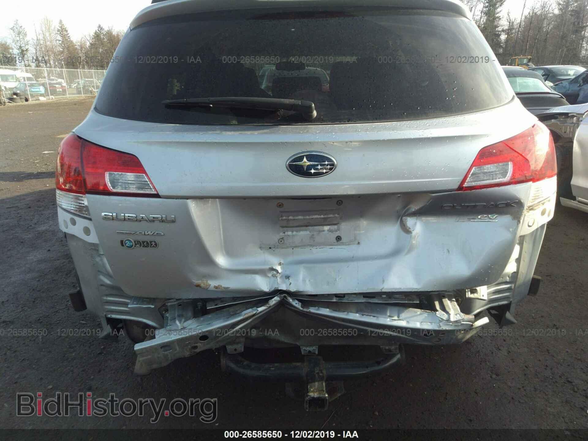 2012 SUBARU OUTBACK - VIN: 4S4BRBCC9C3245183 - Фото 6