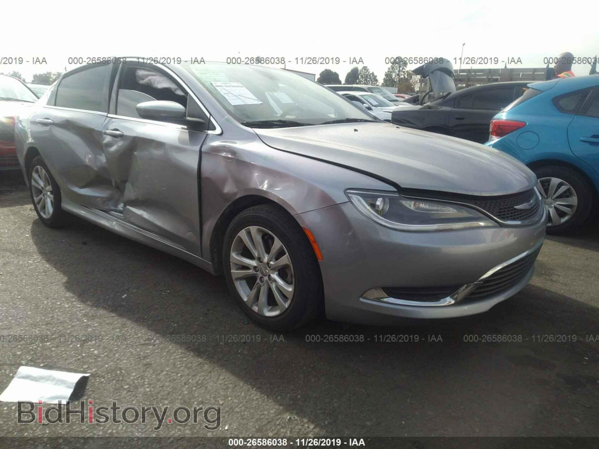 Photo 1C3CCCAB5FN587494 - CHRYSLER 200 2015