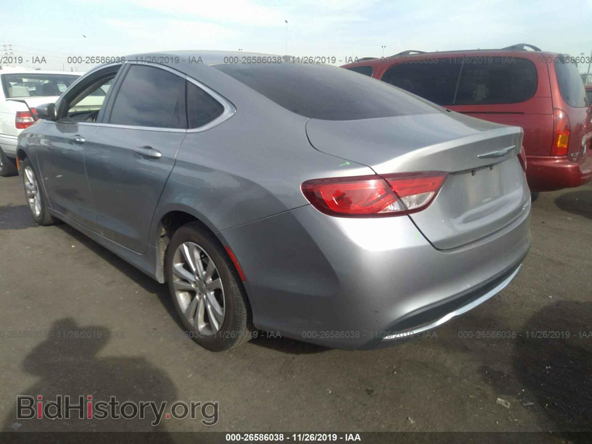 2015 CHRYSLER 200 - VIN: 1C3CCCAB5FN587494 - Фото 3
