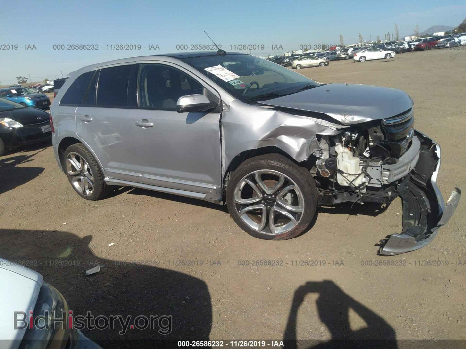 Фотография 2FMDK4AK2BBB32211 - FORD EDGE 2011