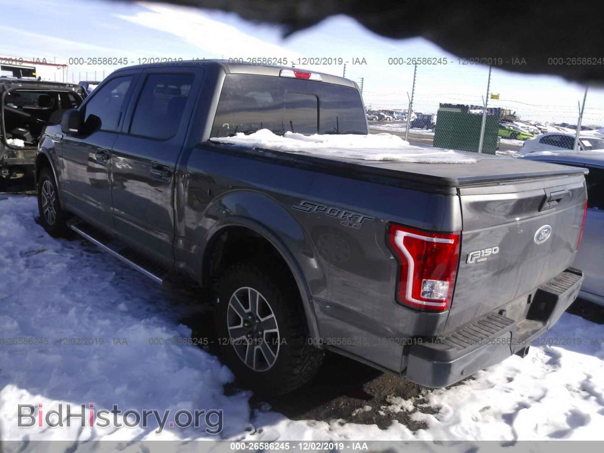 2016 FORD F150 - VIN: 1FTEW1EP4GKF68458 - Фото 3