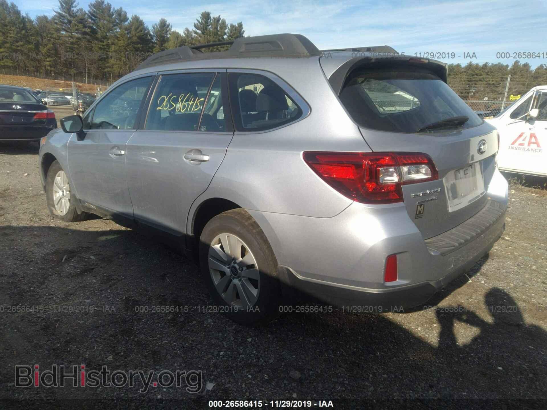 2017 SUBARU OUTBACK - VIN: 4S4BSAACXH3349612 - Фото 3