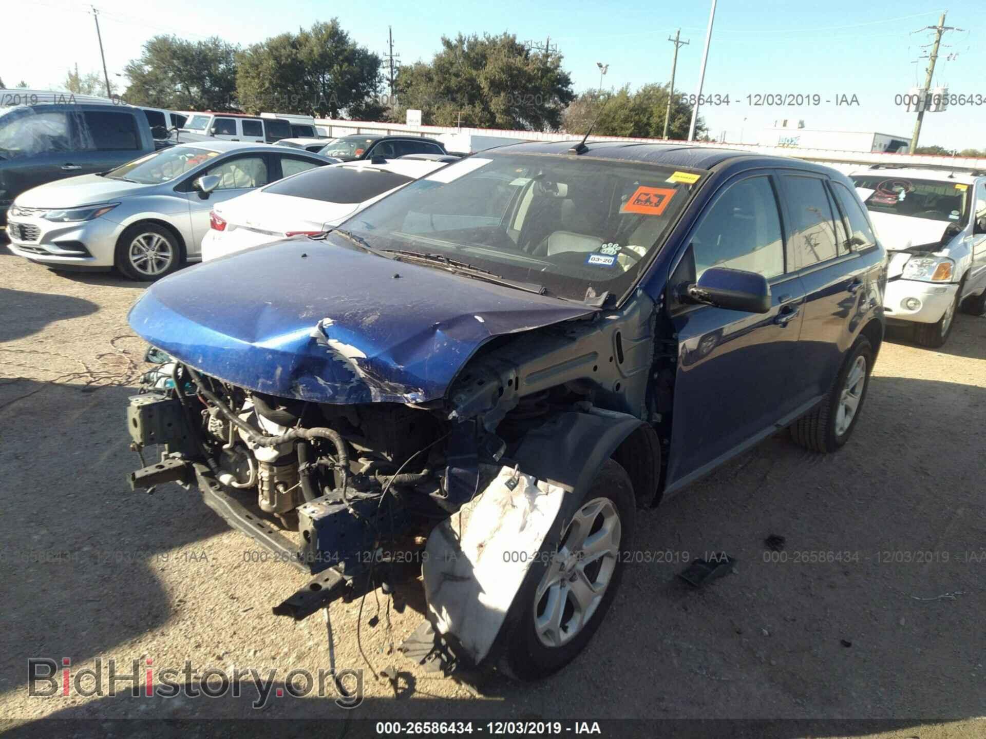 2014 FORD EDGE - VIN: 2FMDK3JC4EBA53906 - Фото 2