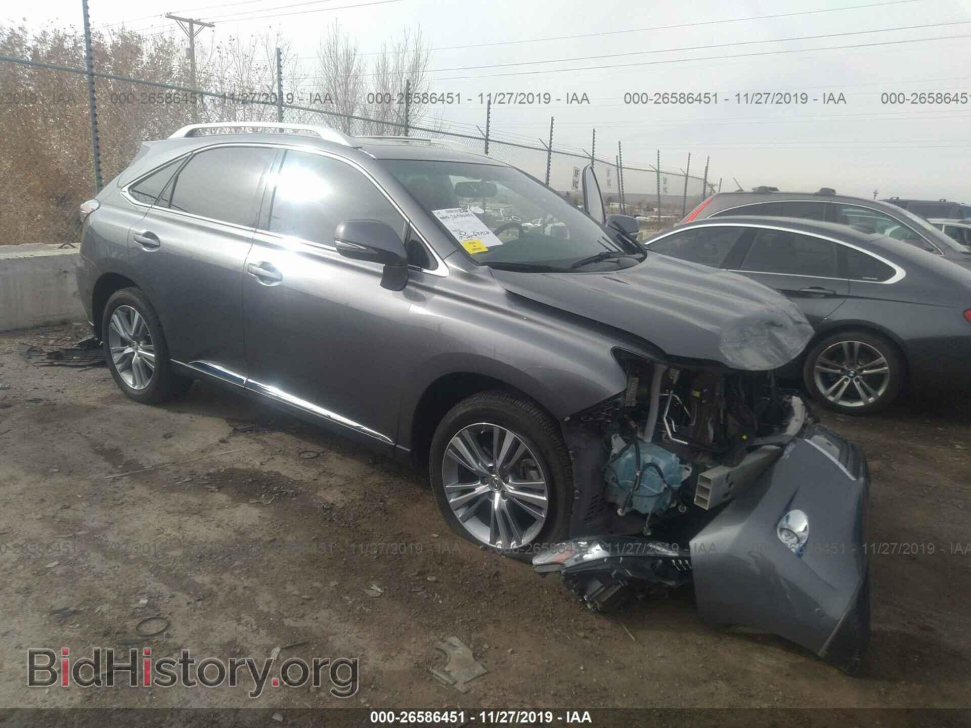 Photo 2T2BK1BA9FC327263 - LEXUS RX 2015