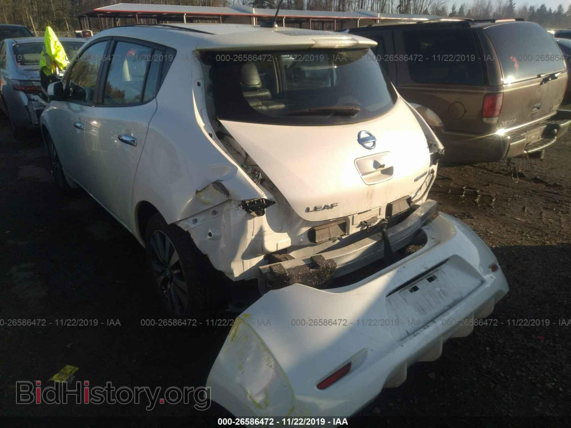 2013 NISSAN LEAF - VIN: 1N4AZ0CP2DC410618 - Фото 3