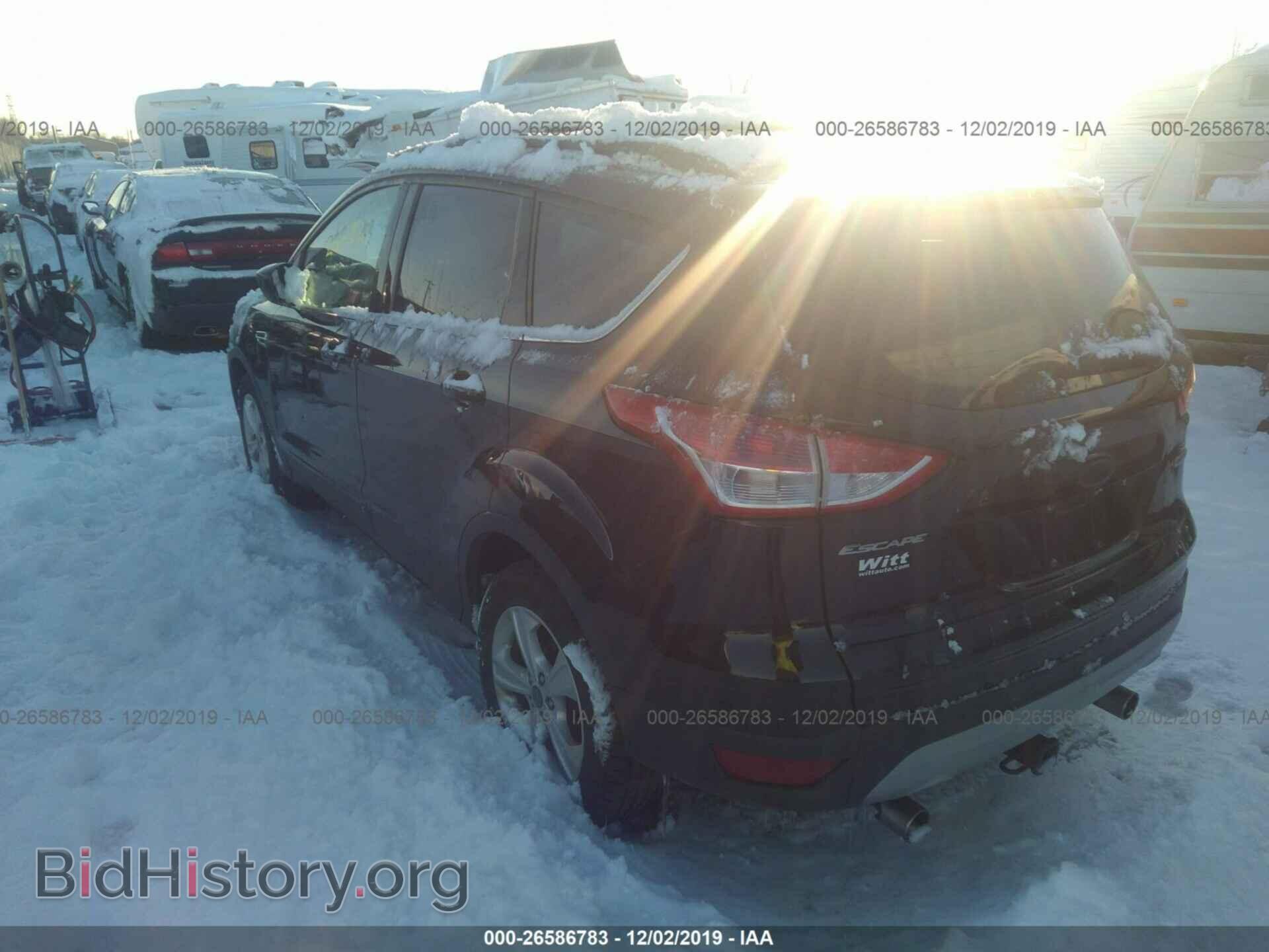 2013 FORD ESCAPE - VIN: 1FMCU0GX0DUC96362 - Фото 3