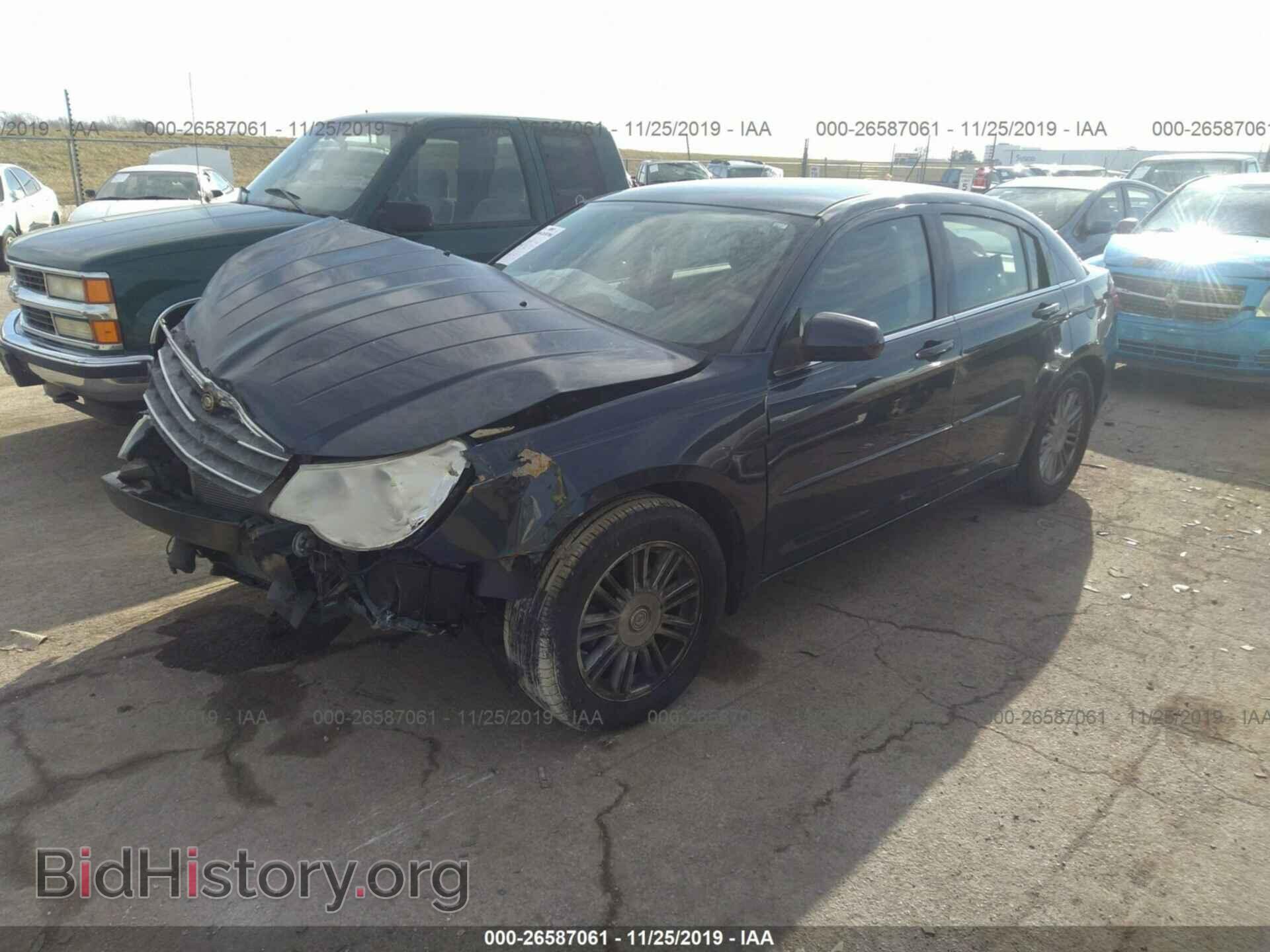2007 CHRYSLER SEBRING - VIN: 1C3LC56KX7N509282 - Фото 2