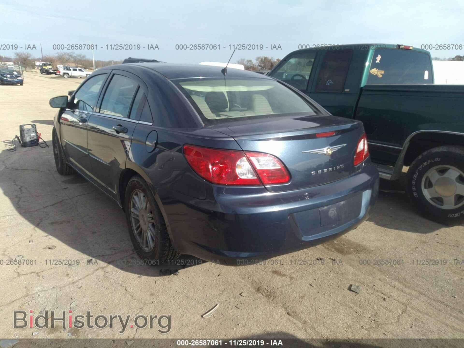 2007 CHRYSLER SEBRING - VIN: 1C3LC56KX7N509282 - Фото 3