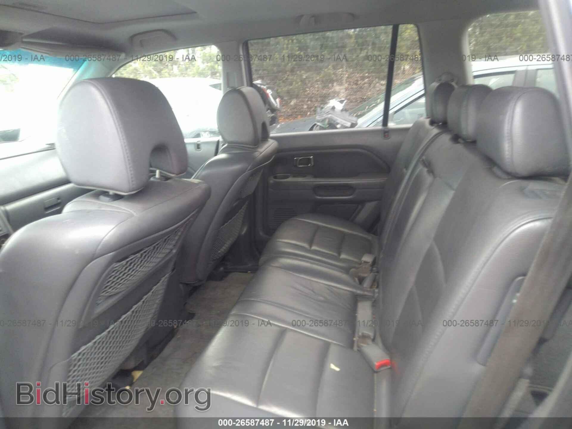 2006 HONDA PILOT - VIN: 2HKYF18536H538663 - Фото 8