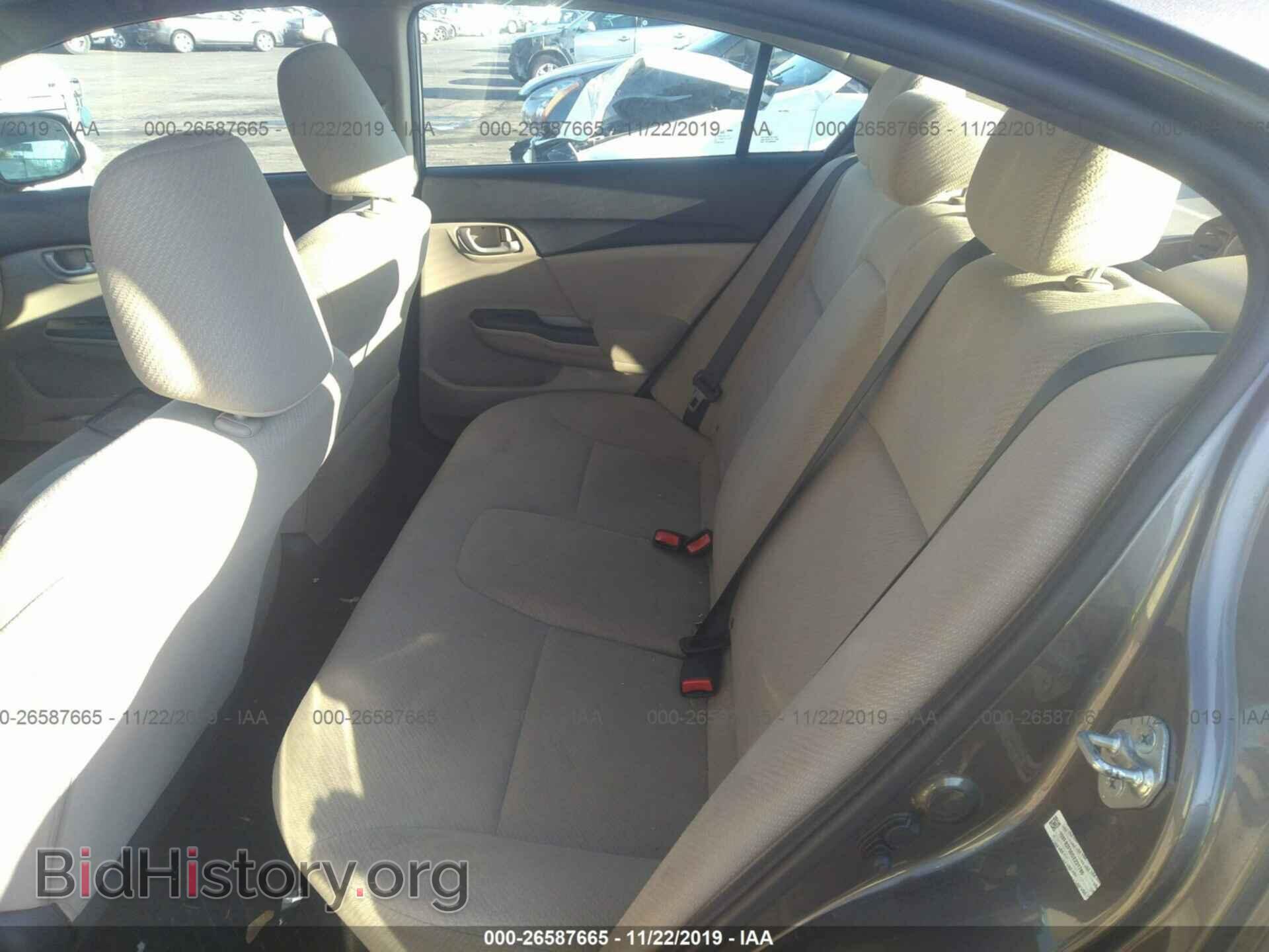 2013 HONDA CIVIC - VIN: 19XFB2F50DE231786 - Photo 8