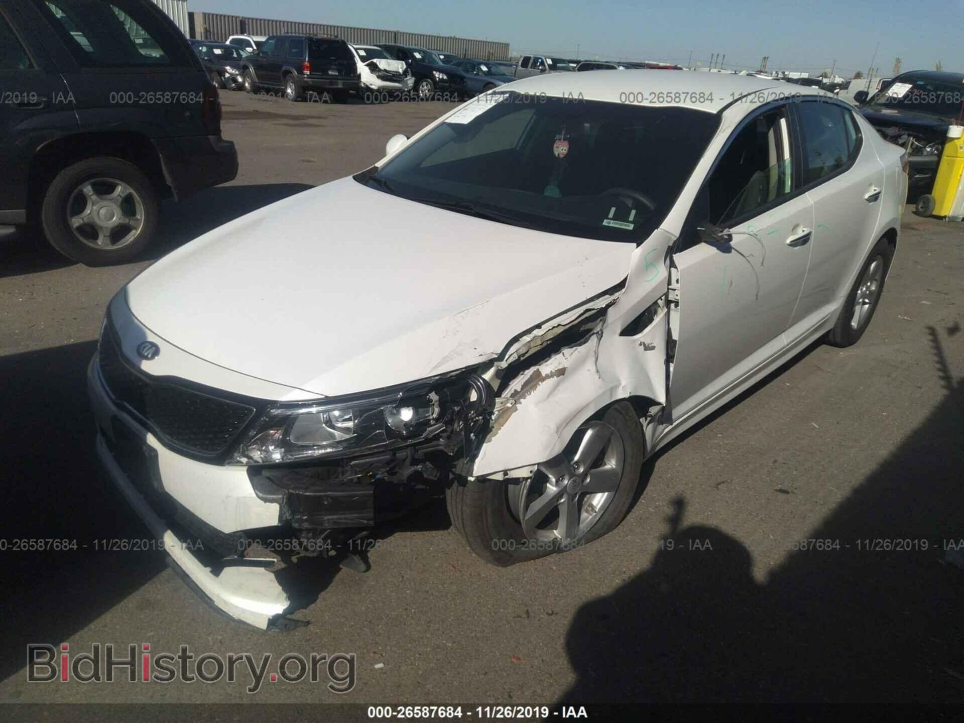 2015 KIA OPTIMA - VIN: KNAGM4A76F5658338 - Photo 2