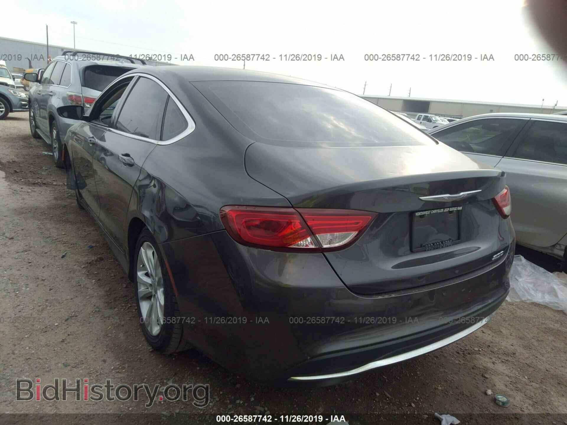 2015 CHRYSLER 200 - VIN: 1C3CCCAB3FN635946 - Фото 3