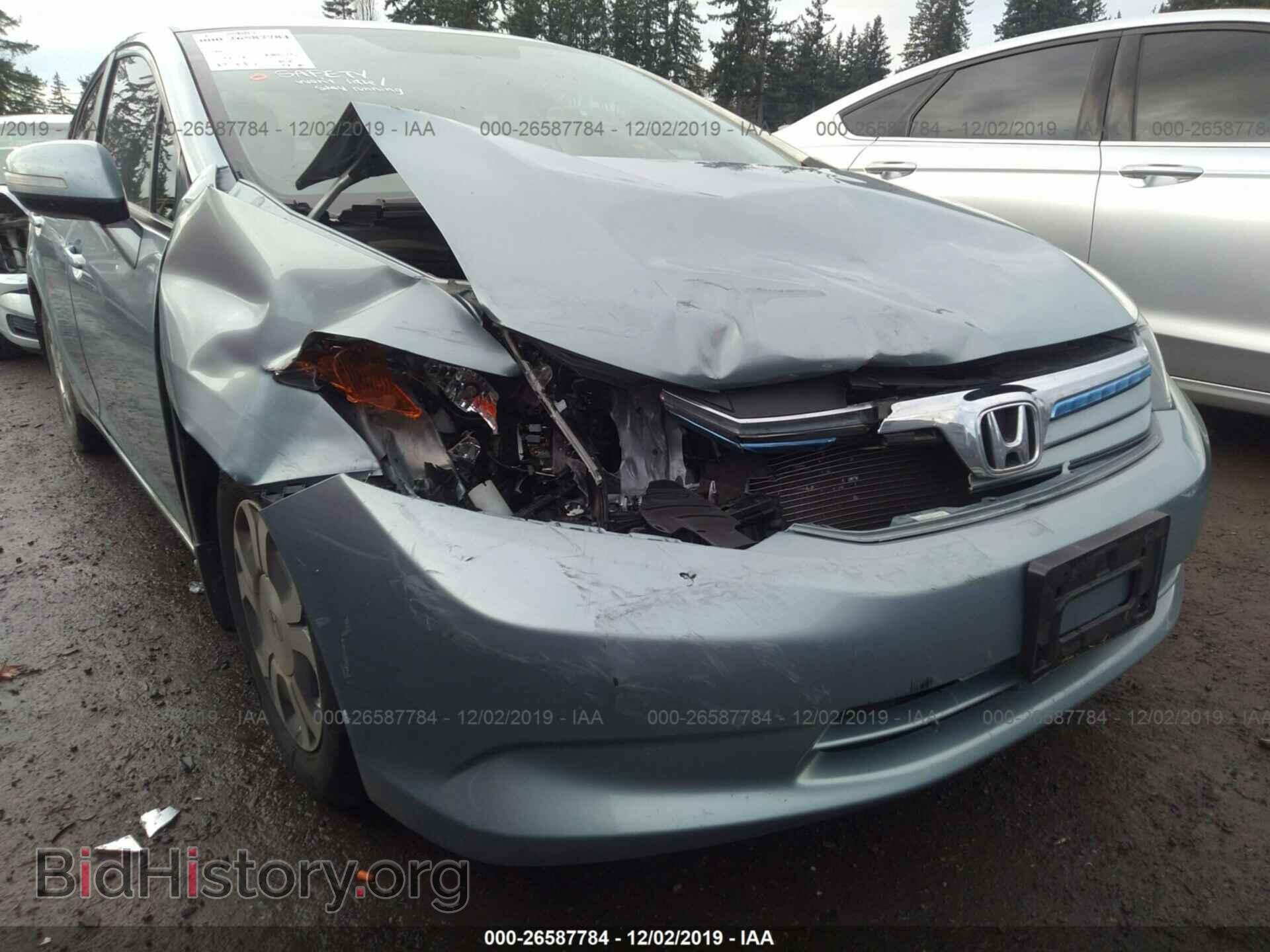 2012 HONDA CIVIC - VIN: JHMFB4F25CS004962 - Фото 6