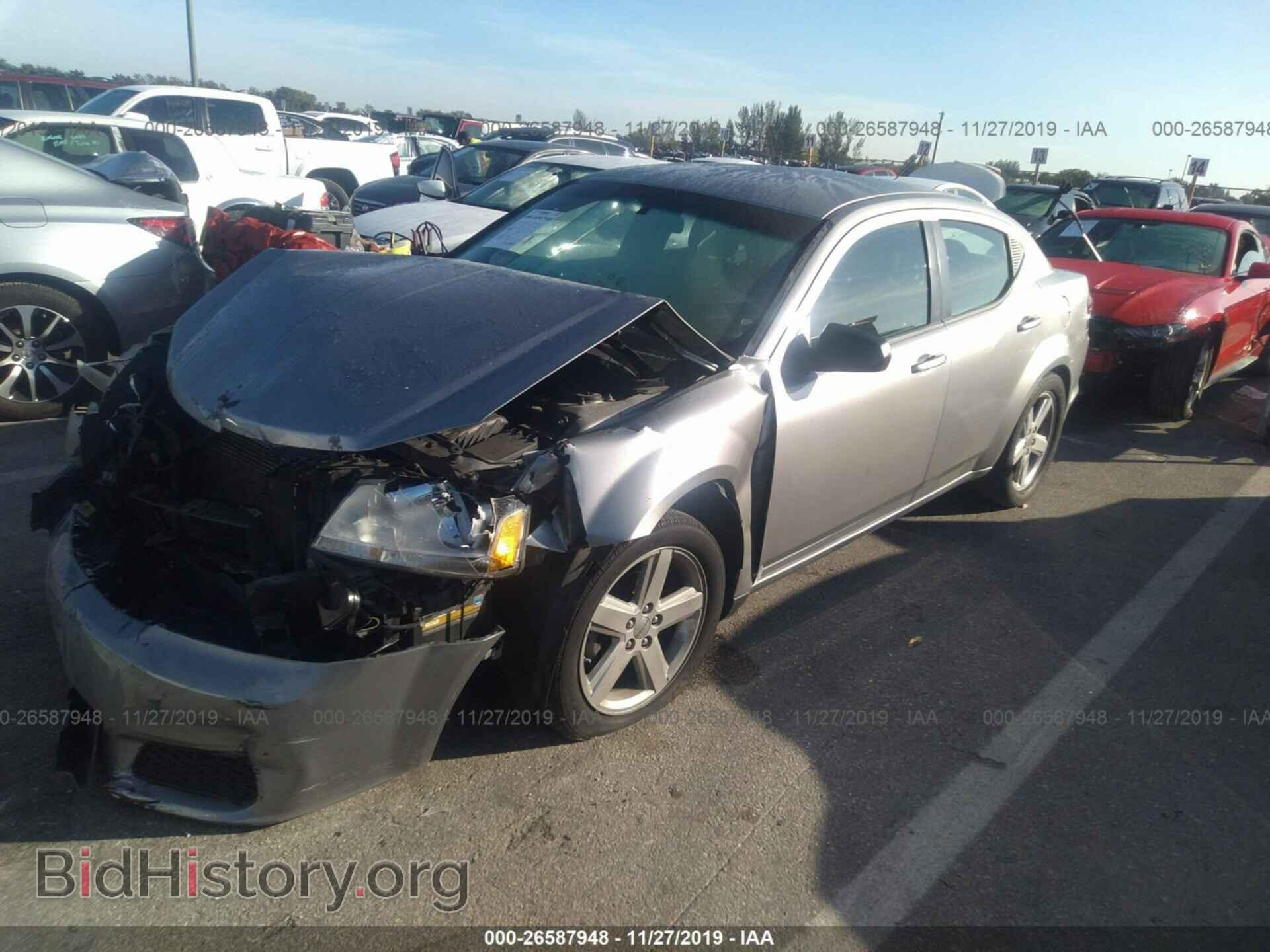 2013 DODGE AVENGER - VIN: 1C3CDZAB1DN565733 - Фото 2