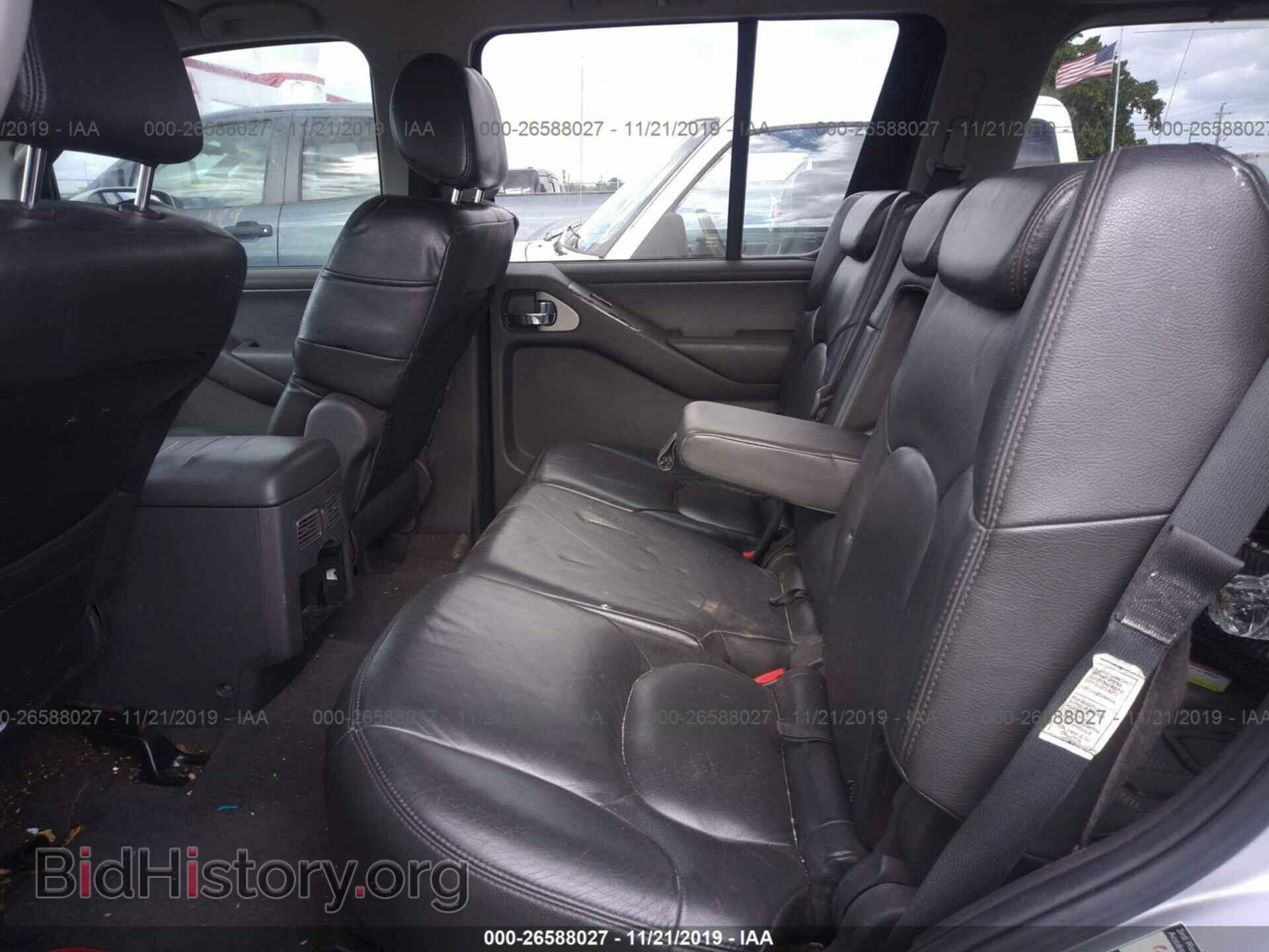 2006 NISSAN PATHFINDER - VIN: 5N1AR18U06C663773 - Фото 8