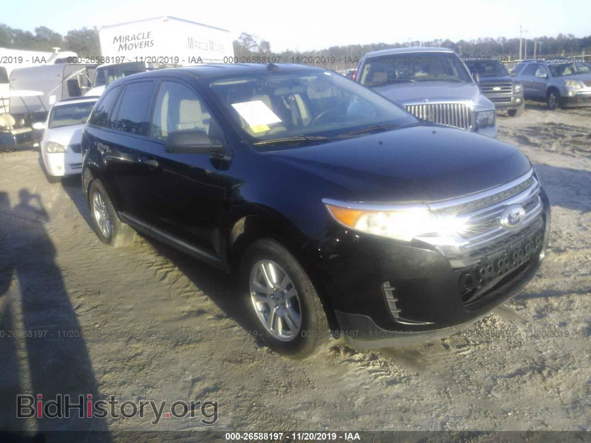 Фотография 2FMDK3GC0BBB08581 - FORD EDGE 2011