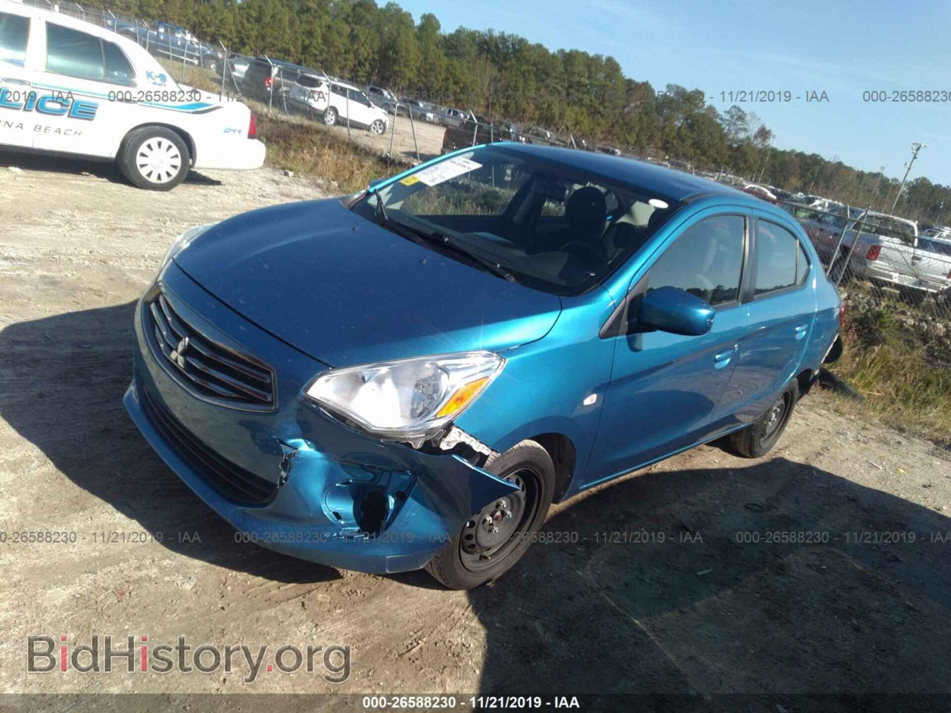 2017 MITSUBISHI MIRAGE - VIN: ML32F3FJ8HHF15369 - Фото 2