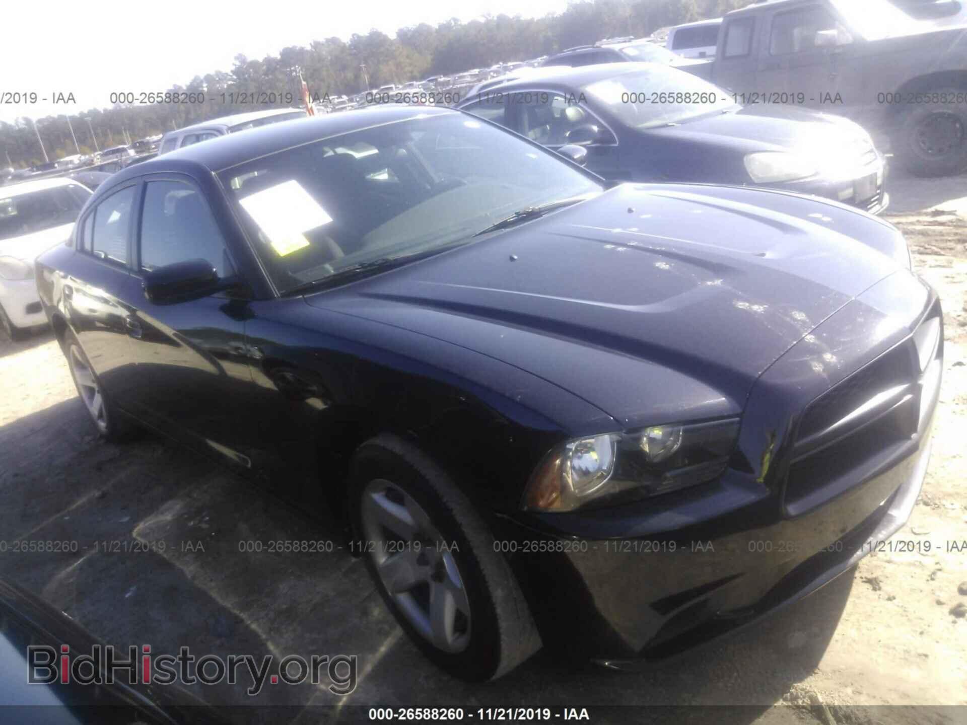 Фотография 2C3CDXAT7CH255509 - DODGE CHARGER 2012