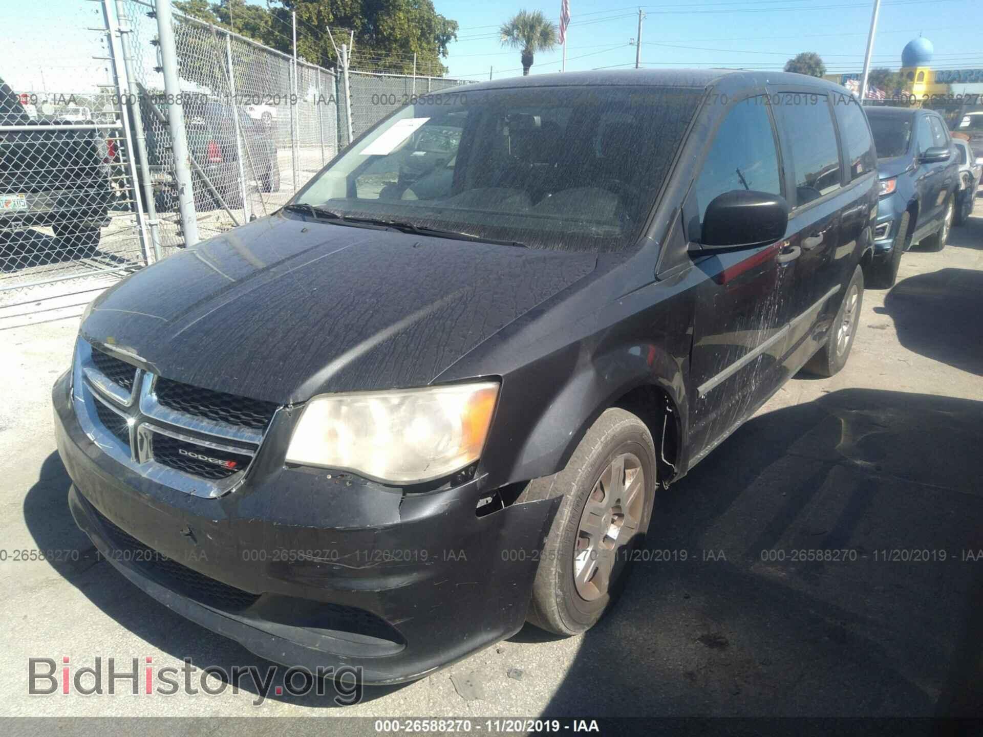 2012 DODGE GRAND CARAVAN - VIN: 2C4RDGBG8CR238140 - Фото 2