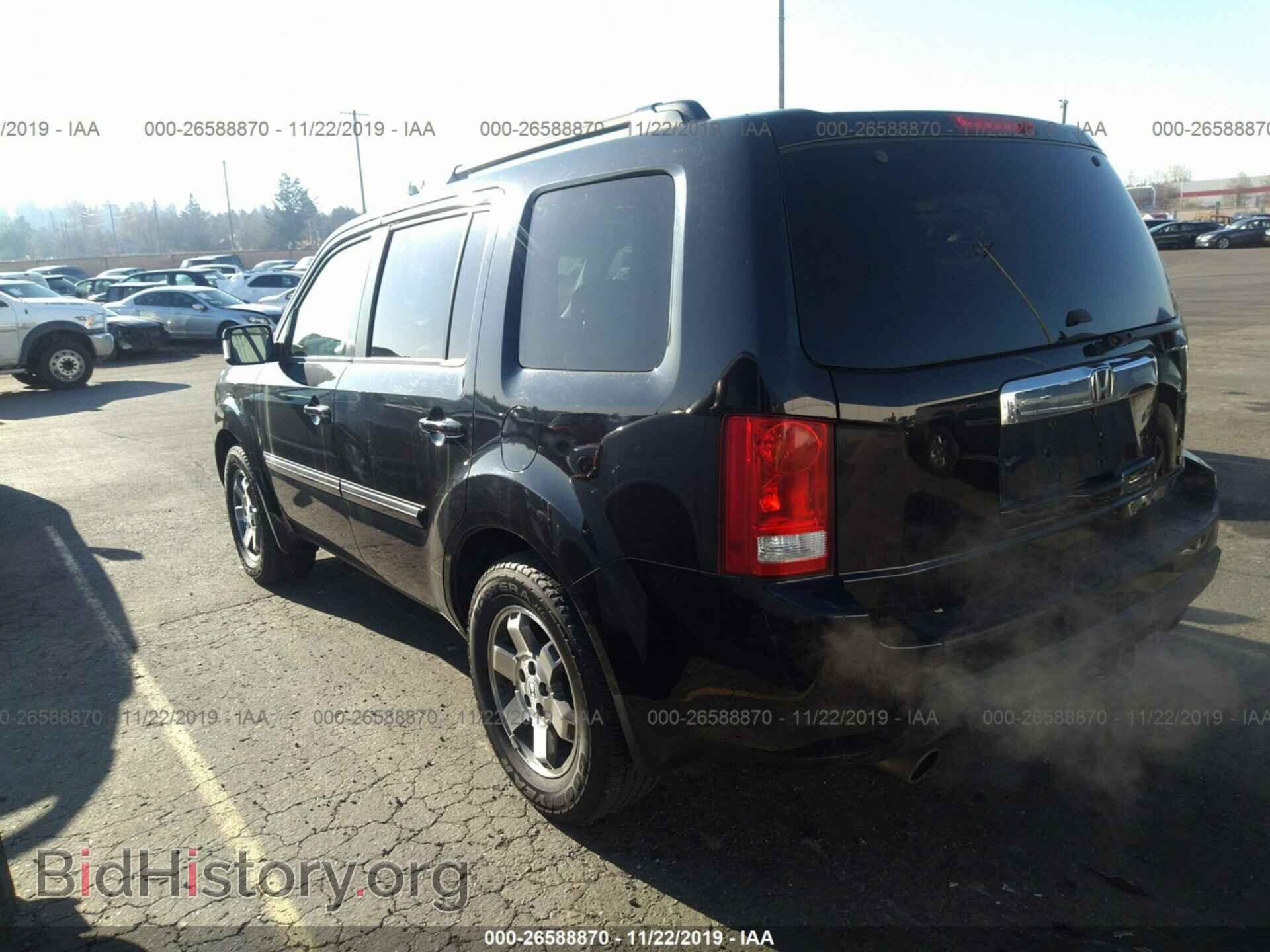 2009 HONDA PILOT - VIN: 5FNYF48909B503621 - Фото 3