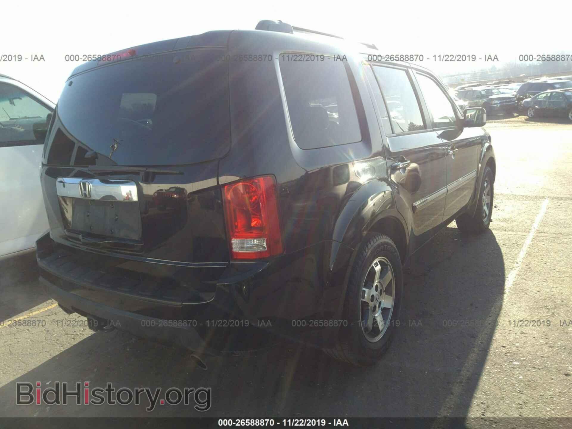 2009 HONDA PILOT - VIN: 5FNYF48909B503621 - Фото 4