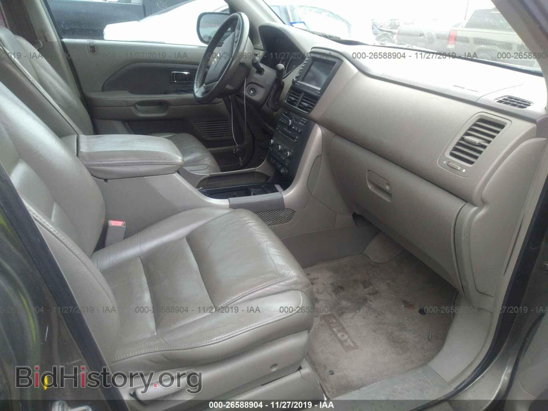2006 HONDA PILOT - VIN: 5FNYF28706B029037 - Фото 5