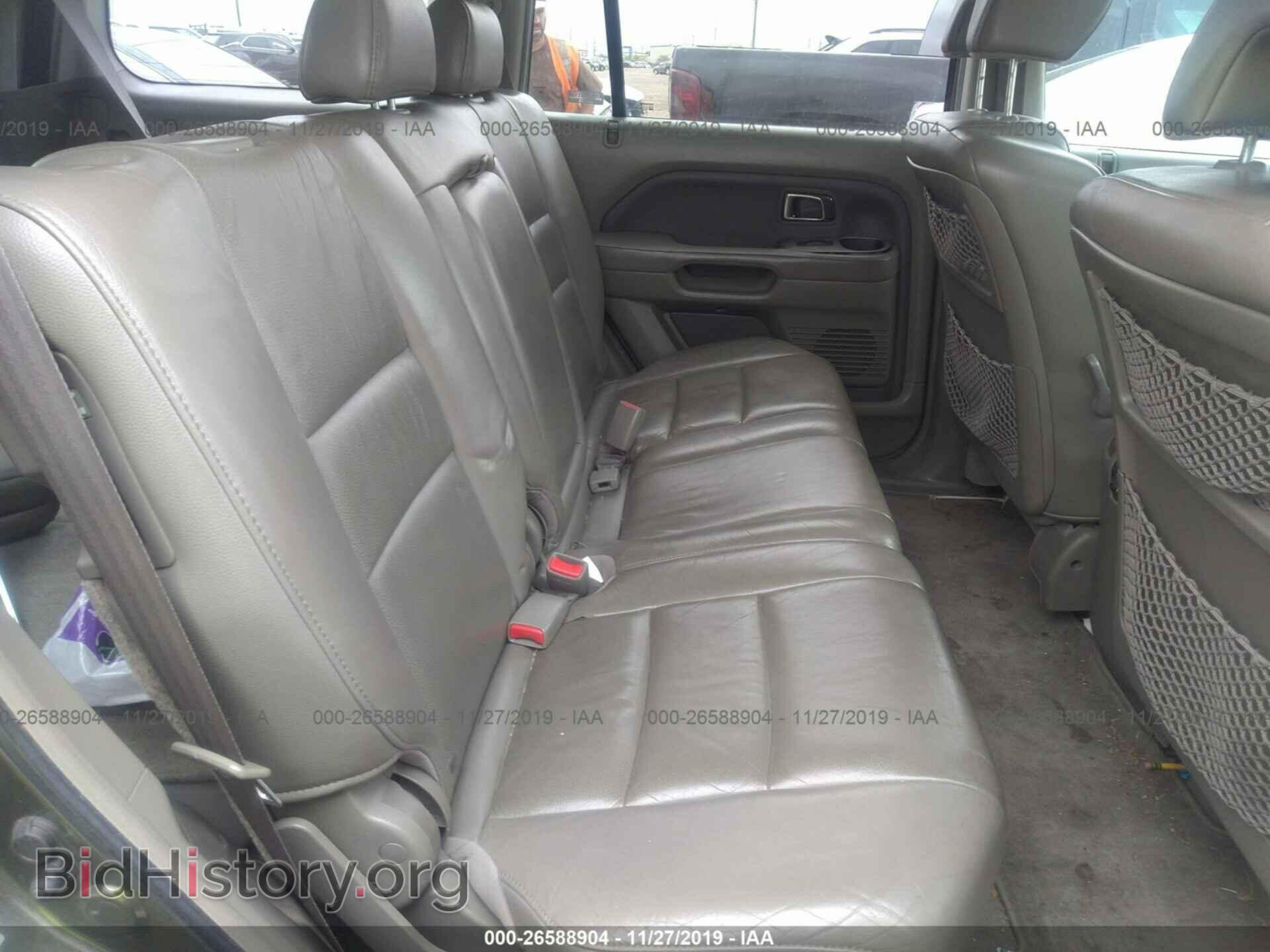 2006 HONDA PILOT - VIN: 5FNYF28706B029037 - Фото 8