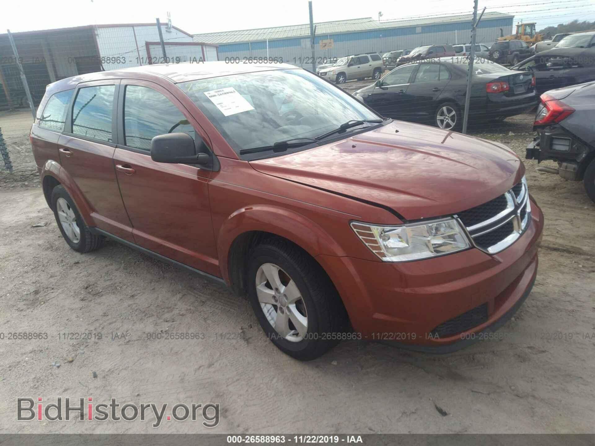 Фотография 3C4PDCAB6DT532687 - DODGE JOURNEY 2013