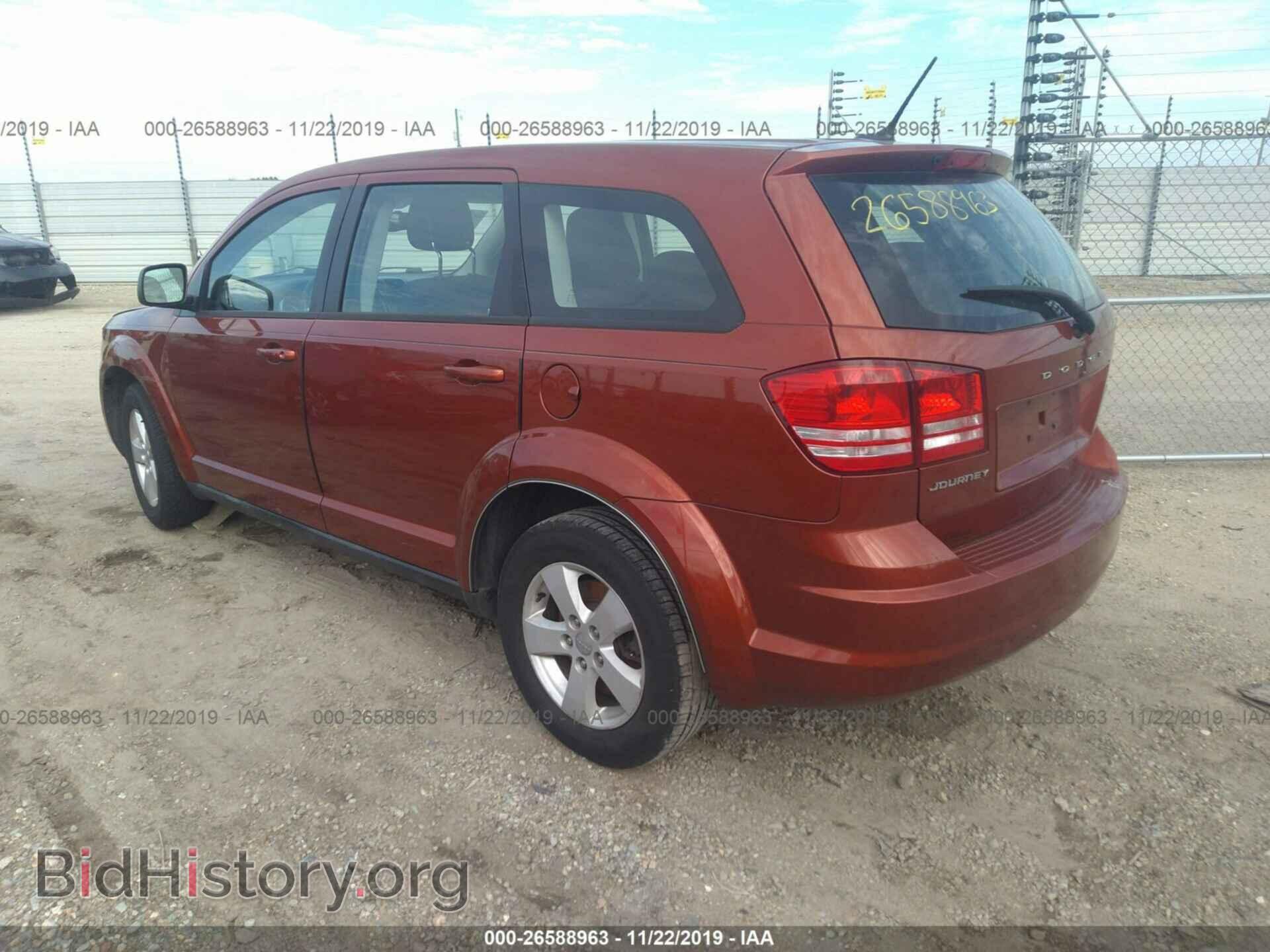 2013 DODGE JOURNEY - VIN: 3C4PDCAB6DT532687 - Фото 3