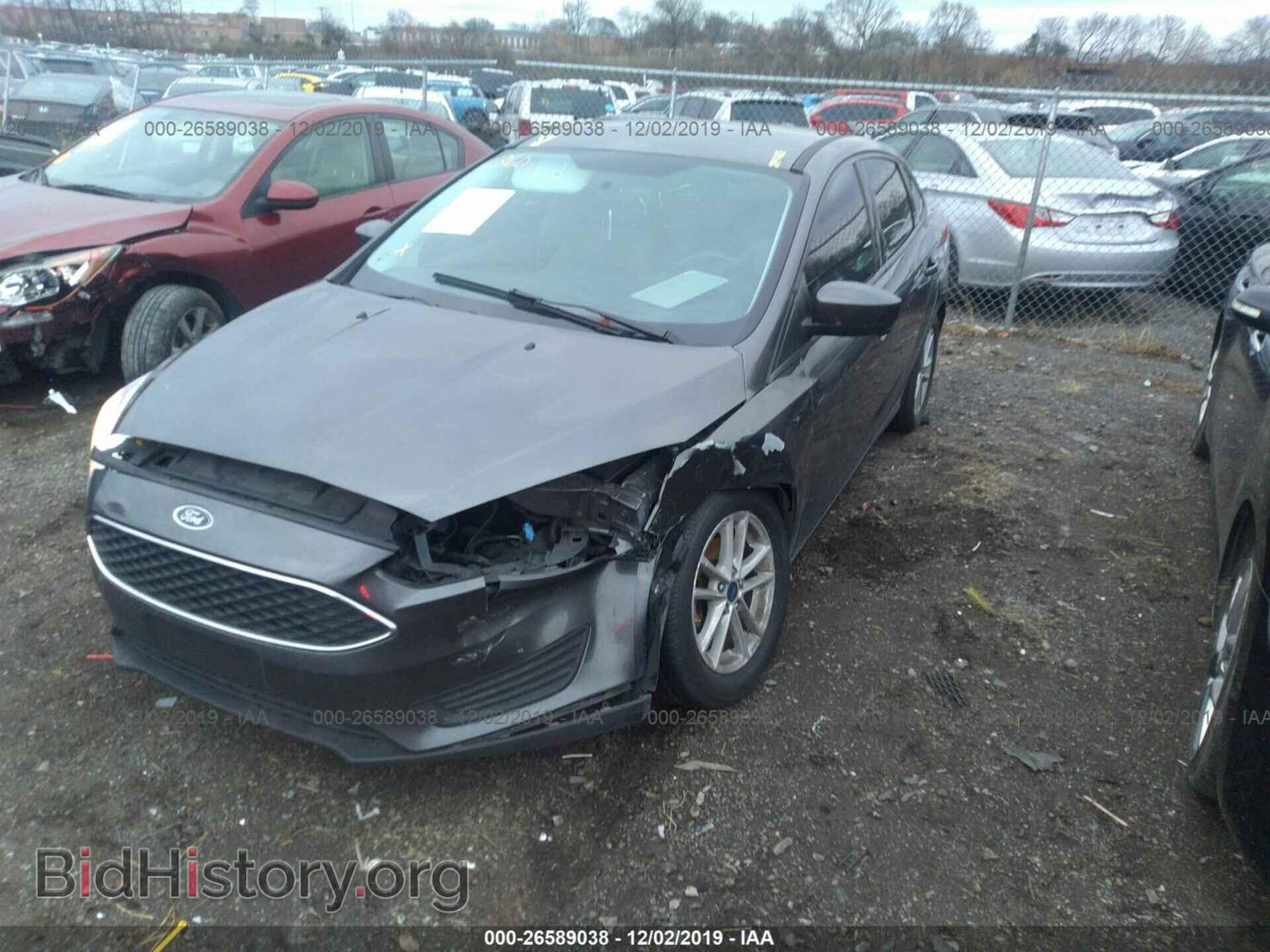 2018 FORD FOCUS - VIN: 1FADP3F26JL288989 - Фото 2